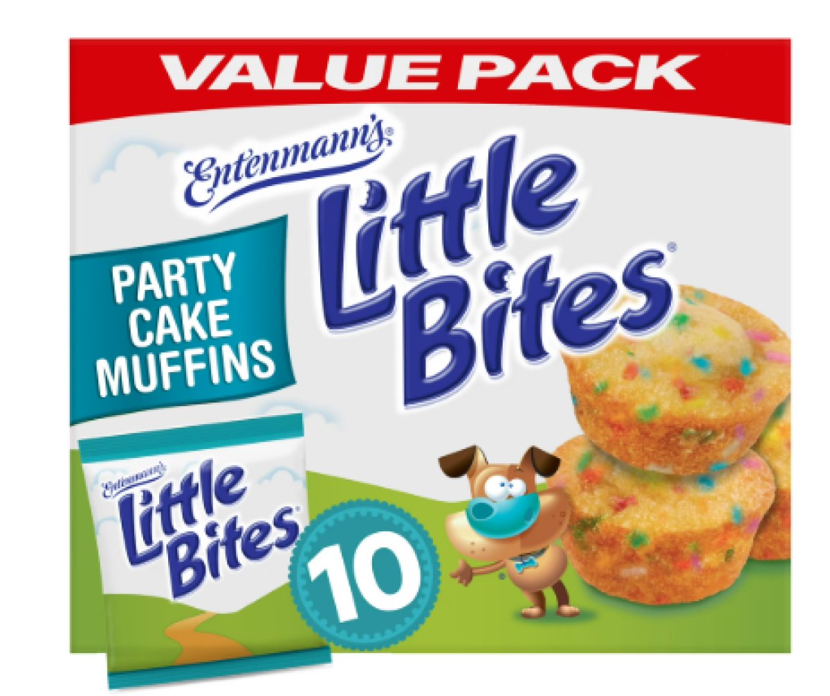 Little Bites Party Cake Muffins 10 packs, 16.5 oz Mini Cake and Sprinkle Multipack