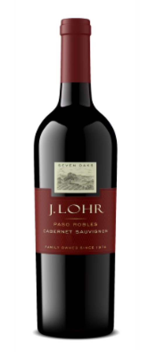J. Lohr Fincas Siete Robles Cabernet Sauvignon Red Wine, Paso Robles, 13.9% ABV, 750ml Glass Bottle