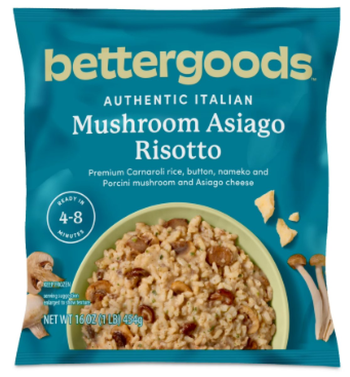 bettergoods Asiago Mushroom Risotto 16 oz (Frozen)