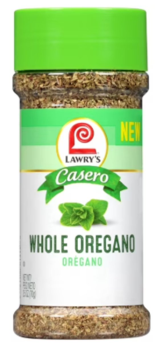 Lawry's Homemade Kosher Whole Oregano 2.5 oz Bottle