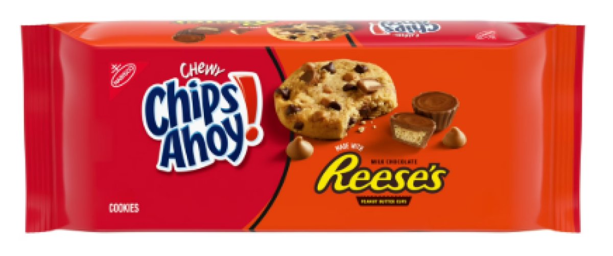 CHIPS AHOY! Chewy Chocolate Chip Cookies with Peanut Butter Cups Reese's, 9.5 oz
