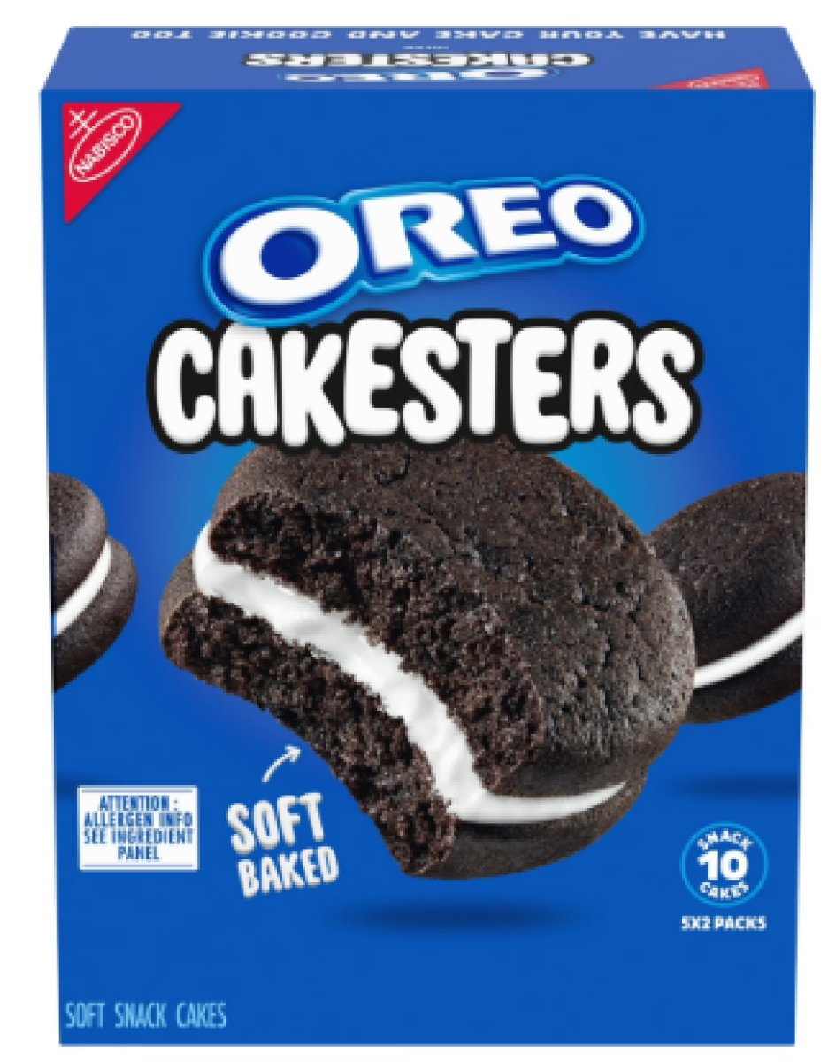 OREO Cakesters Soft Pastries, Snack Packs of 5 to 2.02 oz