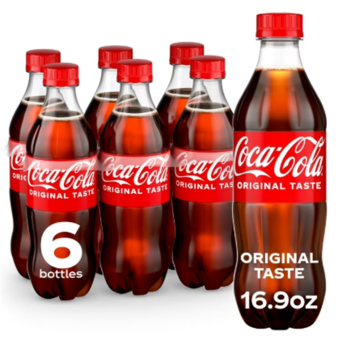 Coca-Cola Soft Drink 16.9 fl oz, 6-Pack