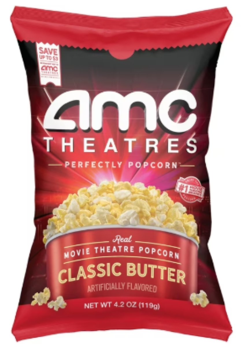 AMC Theatres Ready to Eat Popcorn, Classic Butter