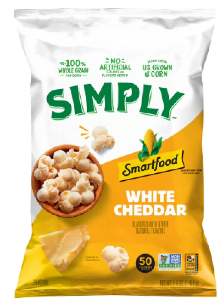 Simply Smartfood White Cheddar Popcorn, 5.25 Ounces