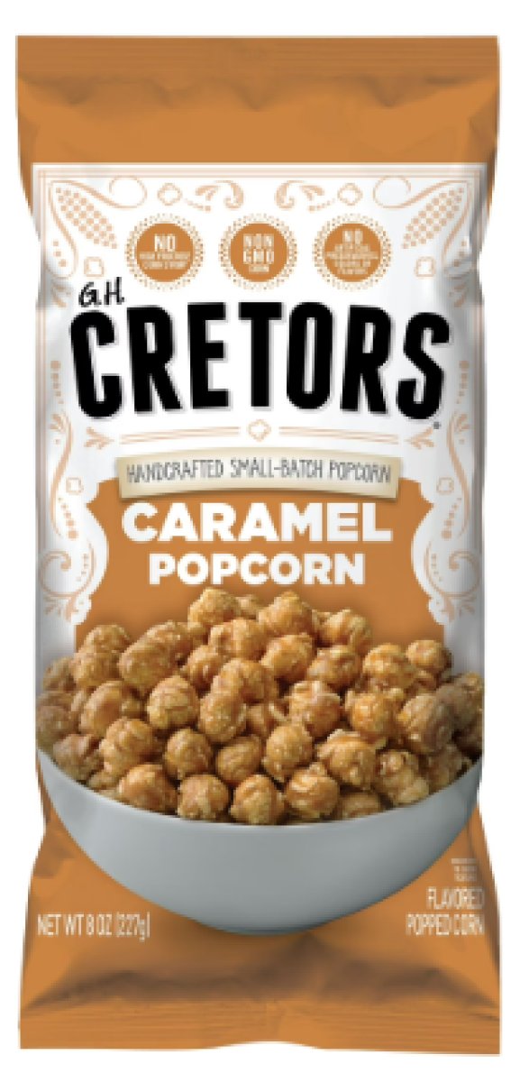 GH Cretors Caramel Popped Corn 8 oz - Gluten-Free Popcorn Delight
