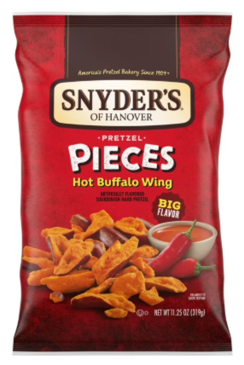 Snyder's of Hanover Hot Buffalo Wing Pretzel Pieces, 11.25 oz