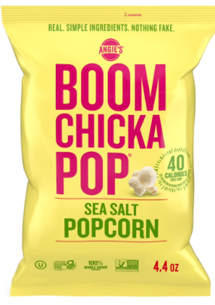 Angie's BOOMCHICKAPOP Popcorn with Sea Salt 4.4 oz.