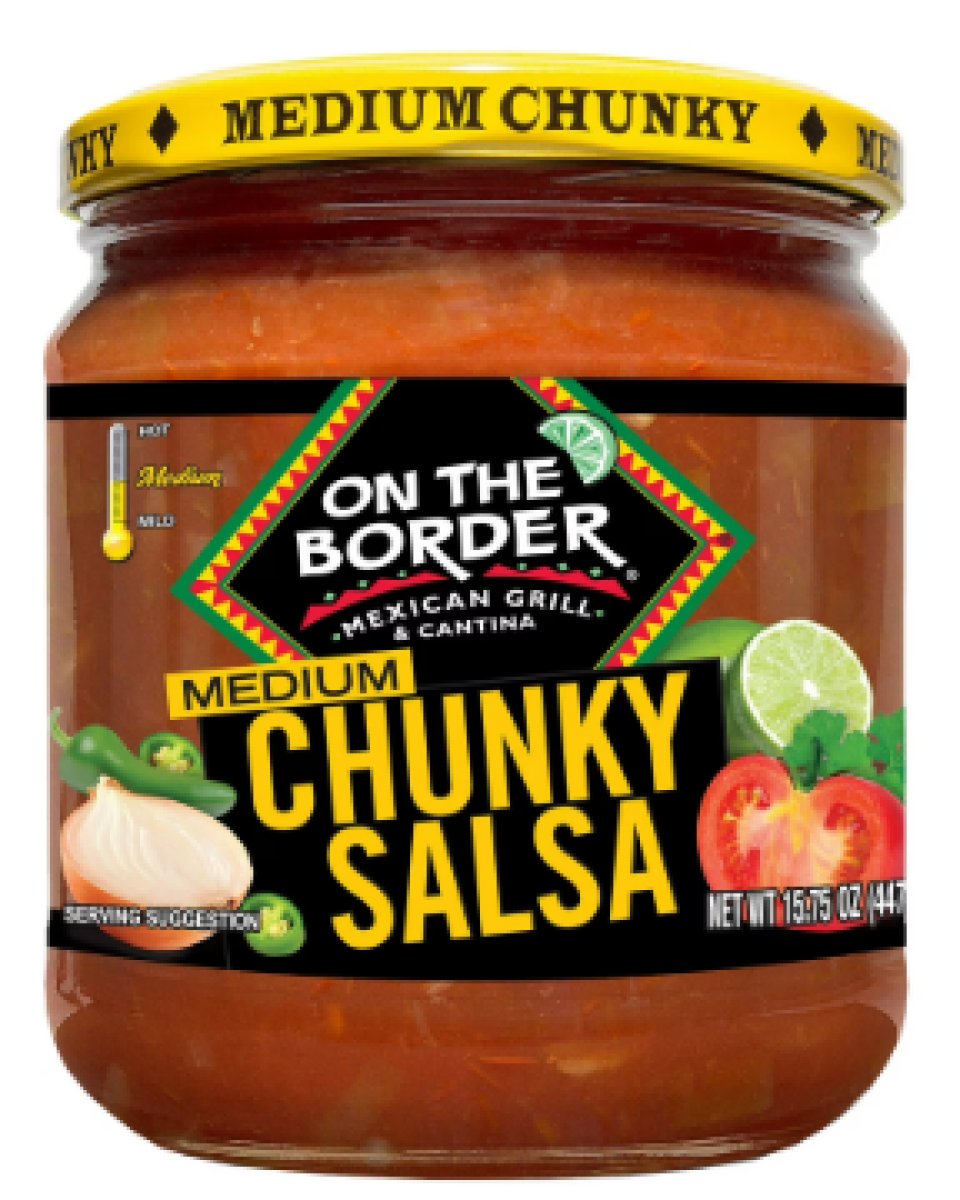 On The Border Gluten-Free Medium Salsa, 15.75 oz Jar
