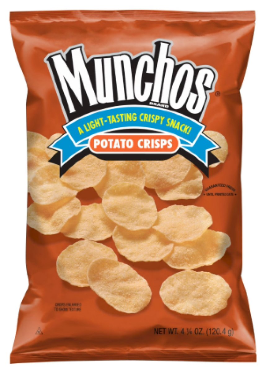 Munchos Classic Flavor Potato Chips, 4.25 oz Bag
