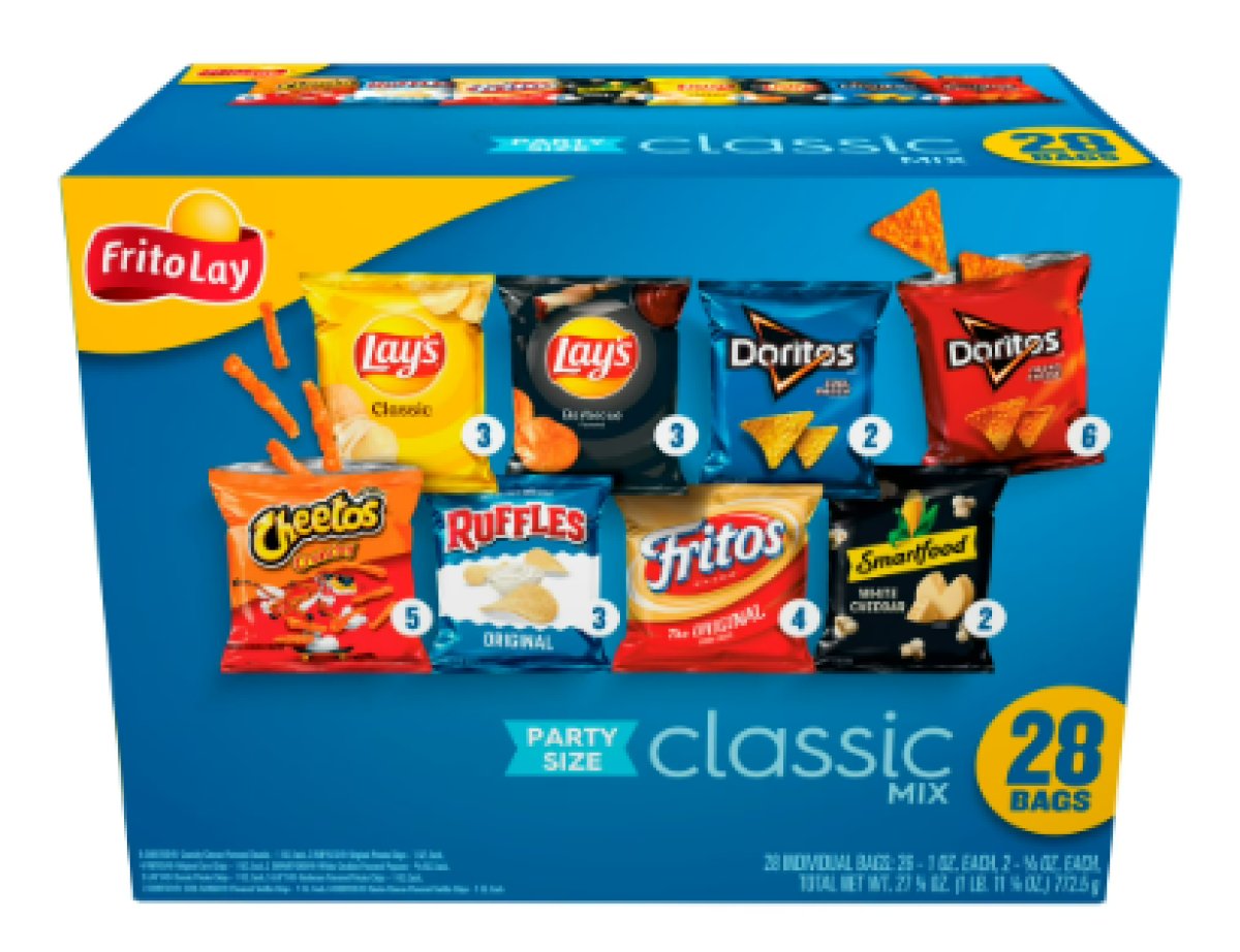 Frito-Lay Classic Mix Chip Variety Pack 28 Count Multipack