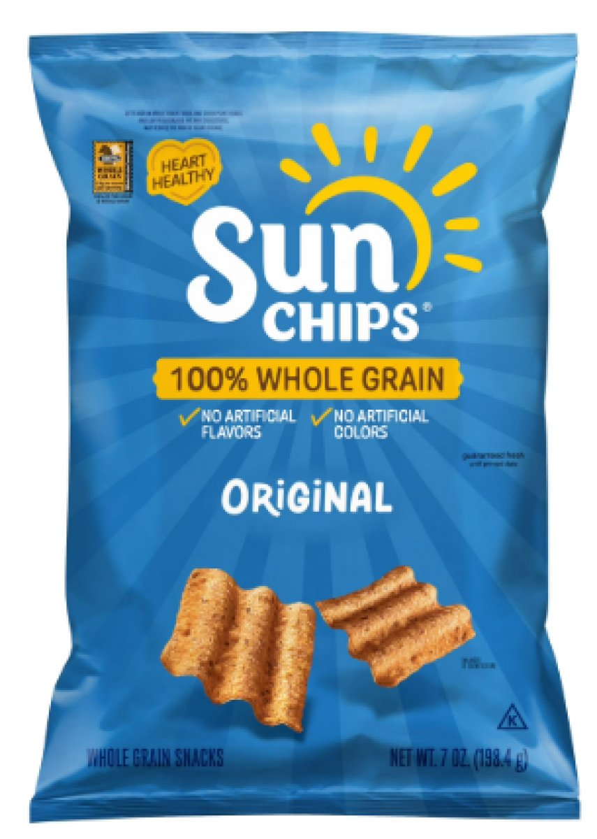 unChips Original 100% Whole Grain Snack Chips Bag, 7 oz