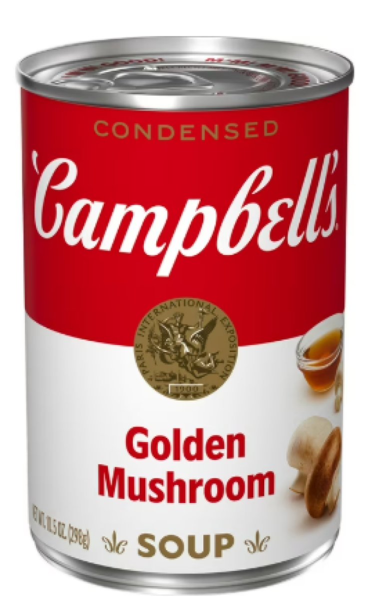 Campbell's Golden Mushroom Condensed Soup 10.5 oz Can