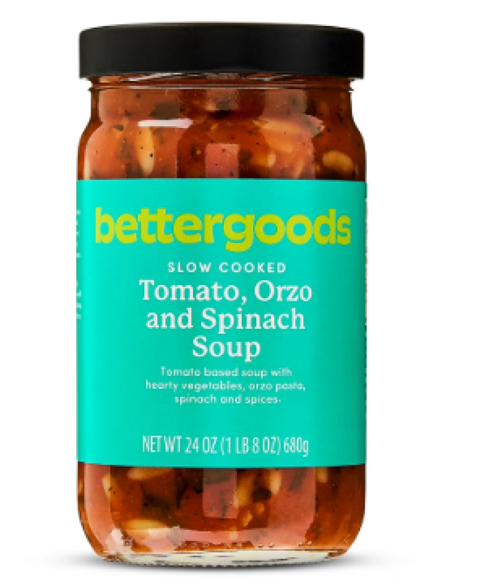 bettergoods Slow Cooked Tomato, Orzo & Spinach Soup, 24 oz