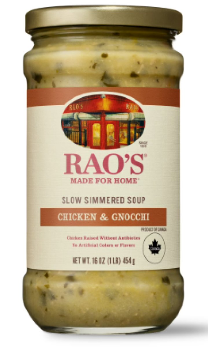 Rao's Homemade Chicken Gnocchi Soup Ready to Eat Chicken Gnocchi Soup, 16 oz