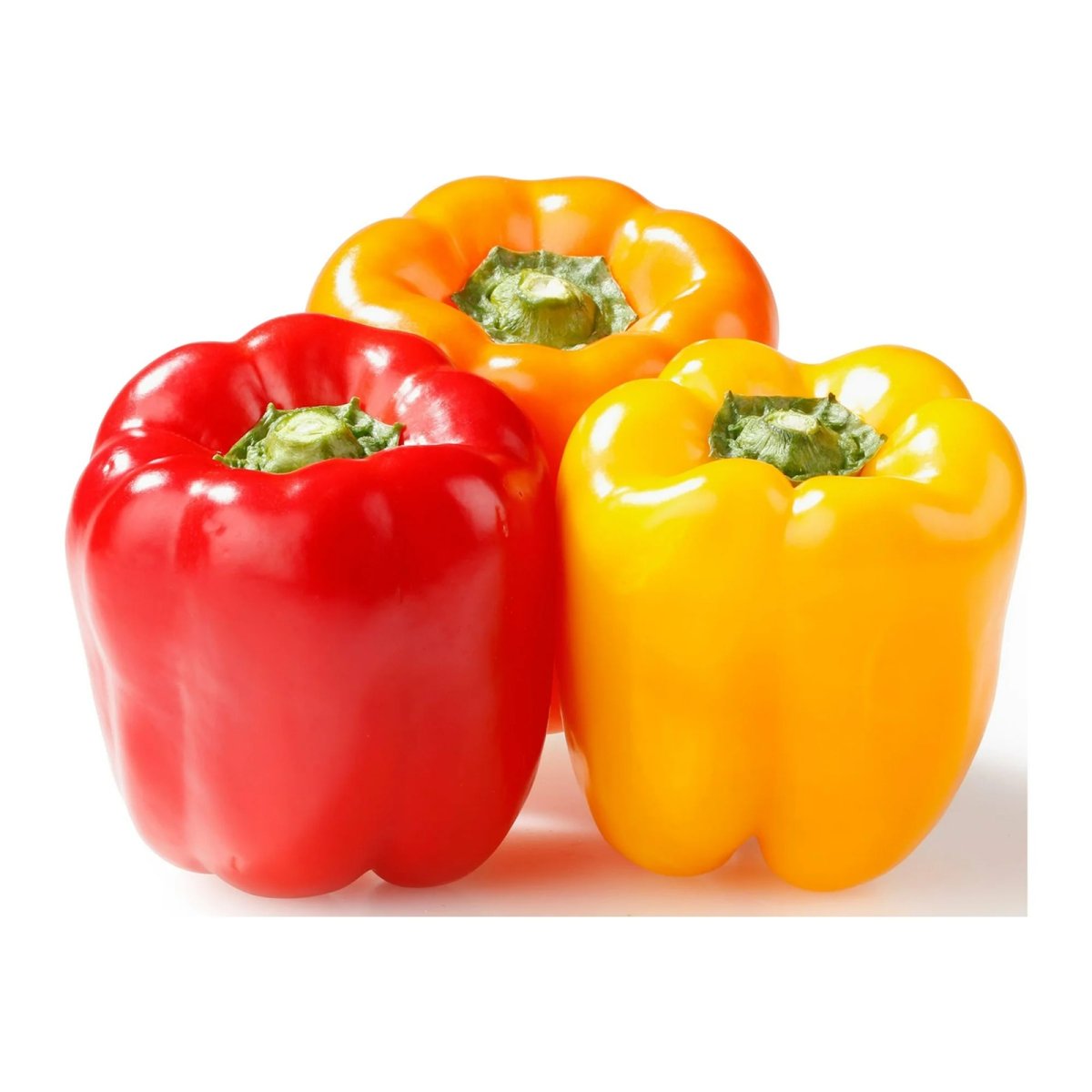 Fresh Produce Whole Color Bell Peppers, 3 Count Bag