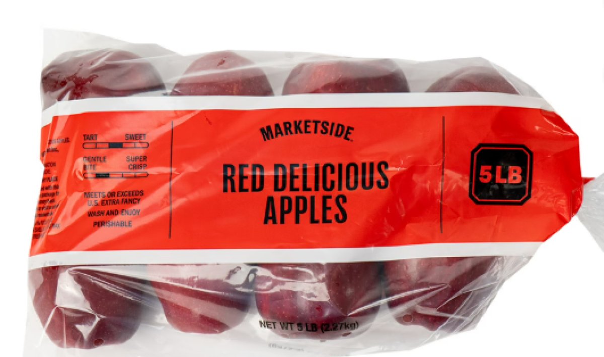 Fresh Delicious Red Apples 5 lb Bag