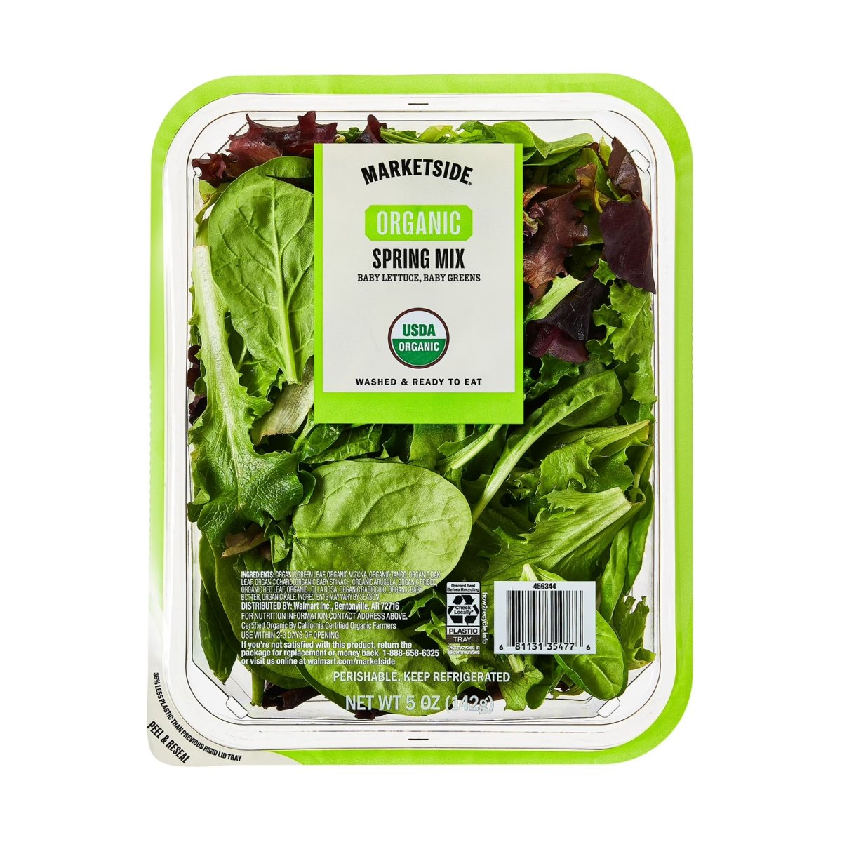 Marketside Organic Fresh Spring Mix, 5 oz