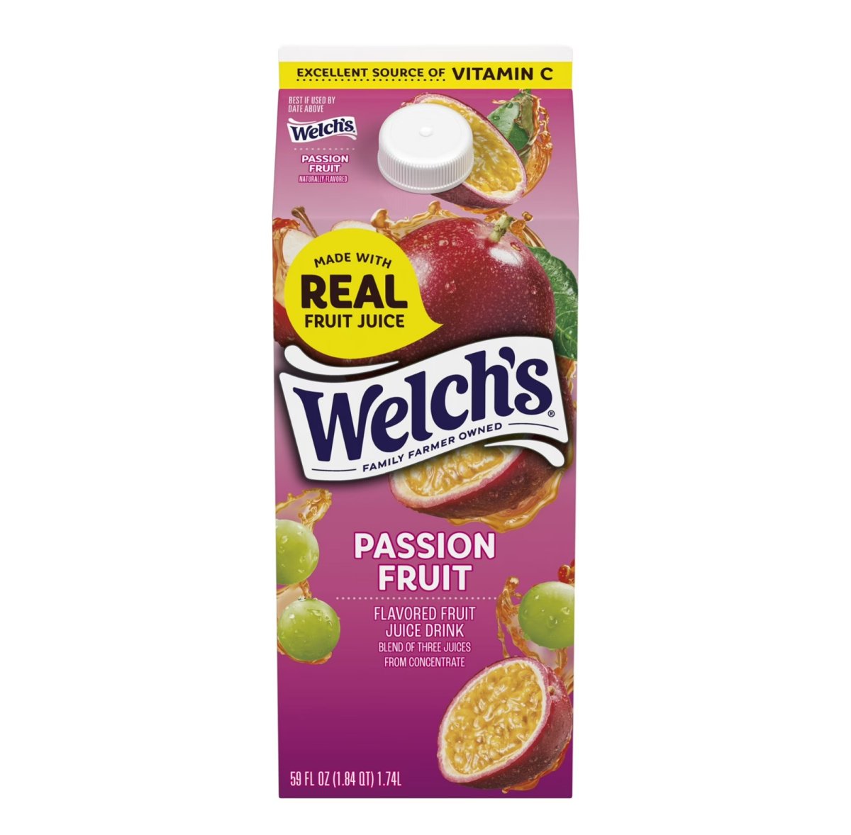 Welch's Passion Fruit Juice Drink 59 fl oz Box