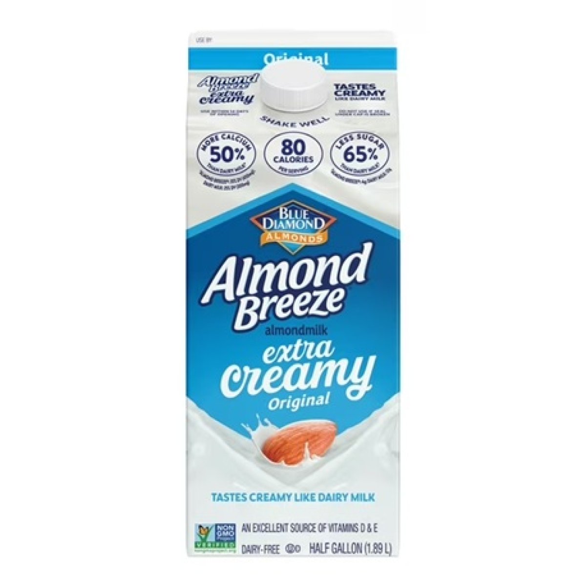 Almond Breeze Extra Creamy Almond Milk, 64 oz