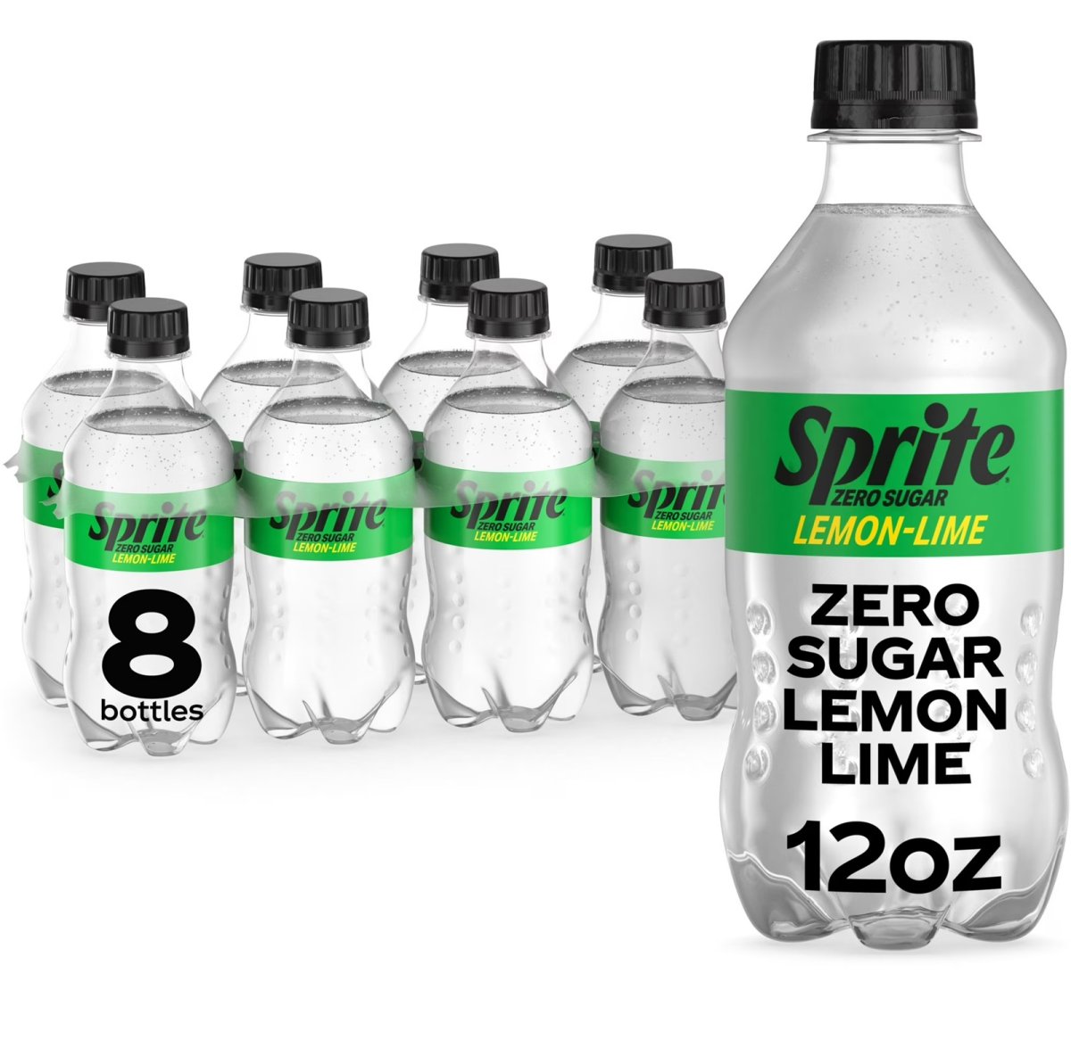Sprite Zero Sugar Lemon-Lime Soda, 12 fl oz, 8-Pack
