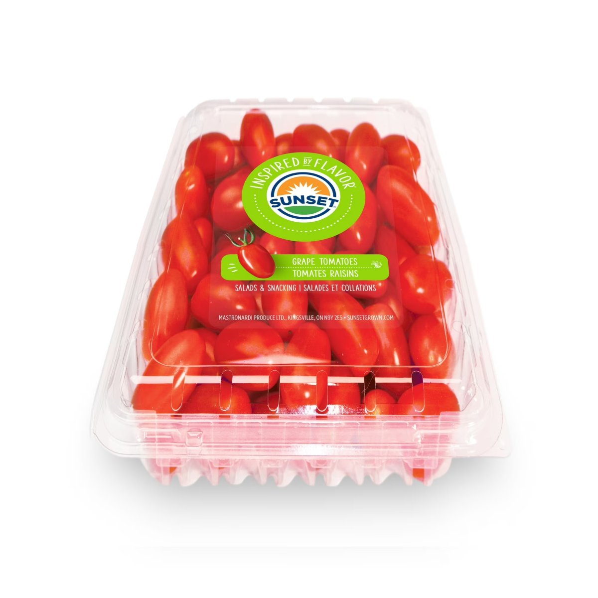 Sunset Grape Tomatoes, 1 lb Package, Fresh