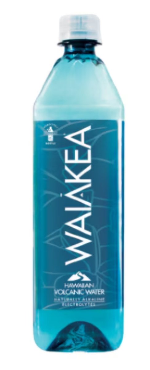 Waiakea Alkaline Water, Hawaiian Volcanic Bottled Water, 1.5 Liter Bottle