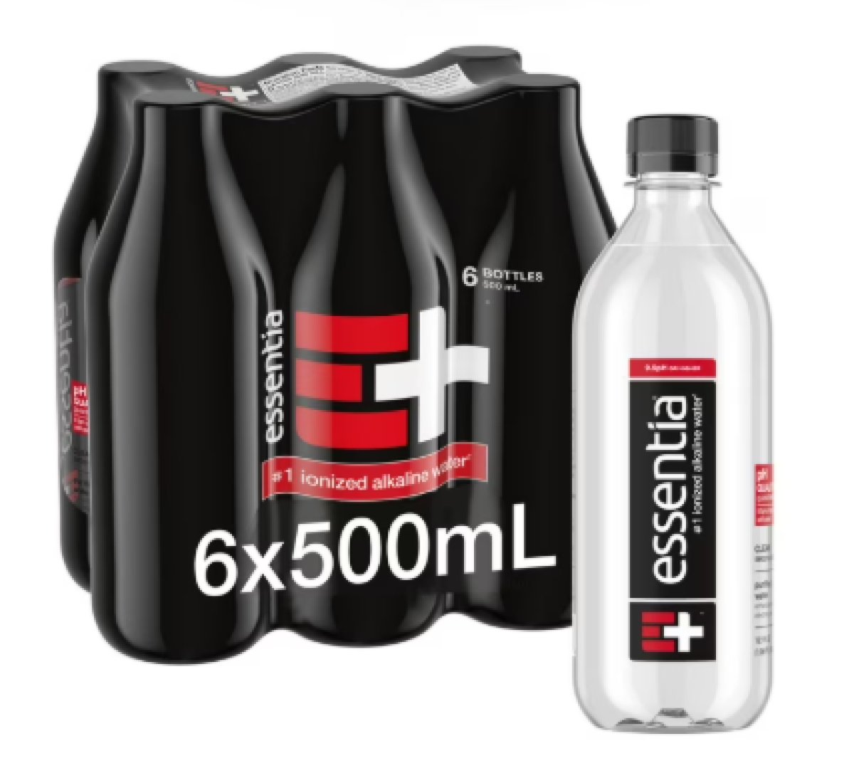 Essentia Water, 6 Pack; Ionized Alkaline Water 0.041 fl oz