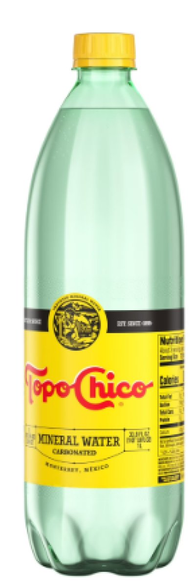 Topo Chico Sparkling Mineral Water 1 Liter Bottle