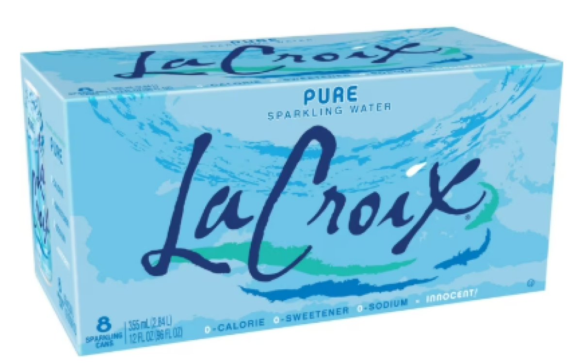 Sprkilng Pure Water Can 8/12 FO