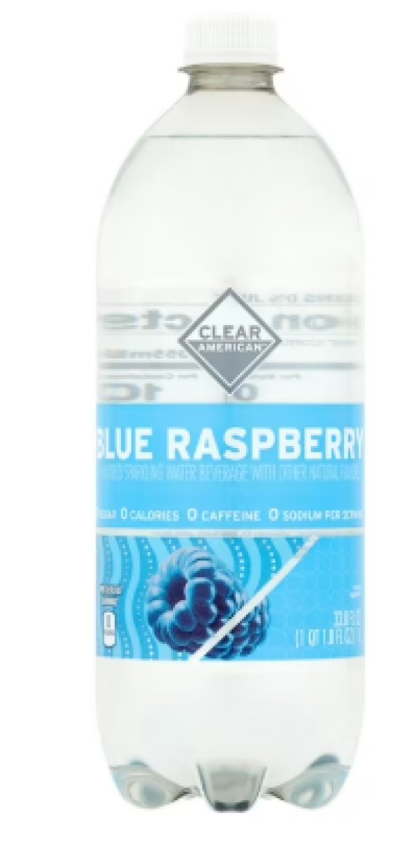 Clear American, Raspberry Blue, 1 Liter