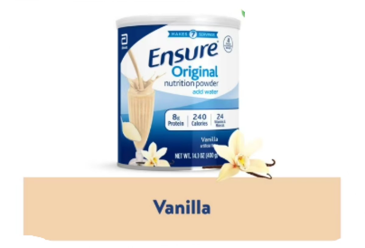 Ensure Original Vanilla Nutrition Powder, Protein Powder, 14.1 oz