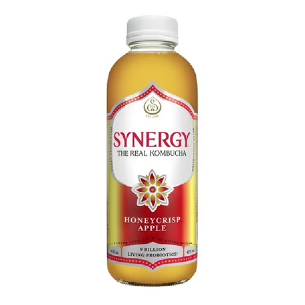 Synergy The Real Kombucha Honeycrisp Apple, 16 fl oz