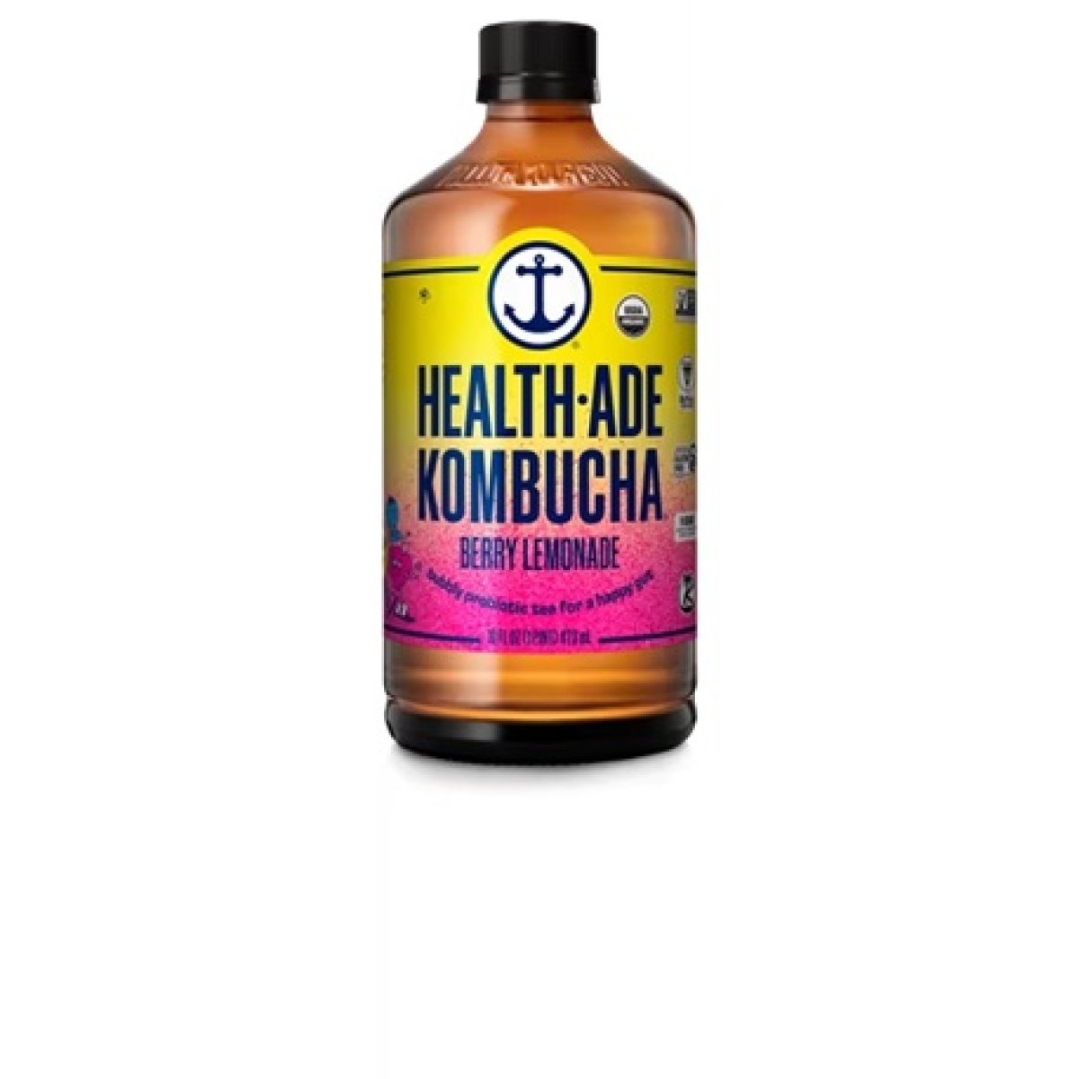 Health-Ade Probiotic Berry Lemonade Kombucha, 16 oz