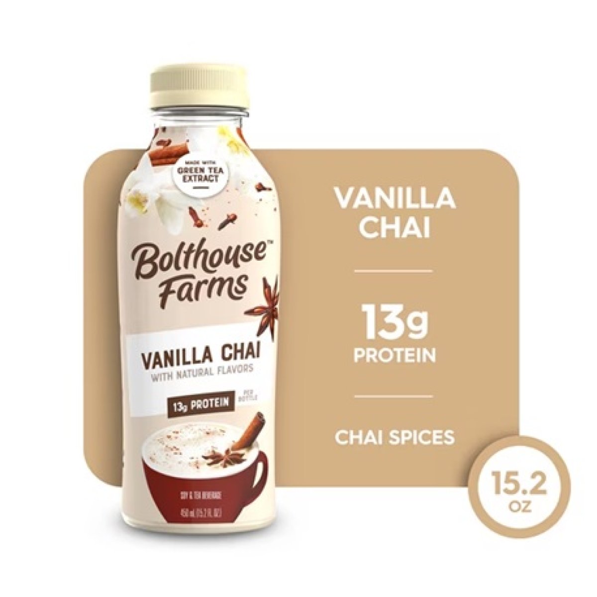 Bolthouse Farms Perfectly Protein Vanilla Chai Tea Drink, 15.2oz