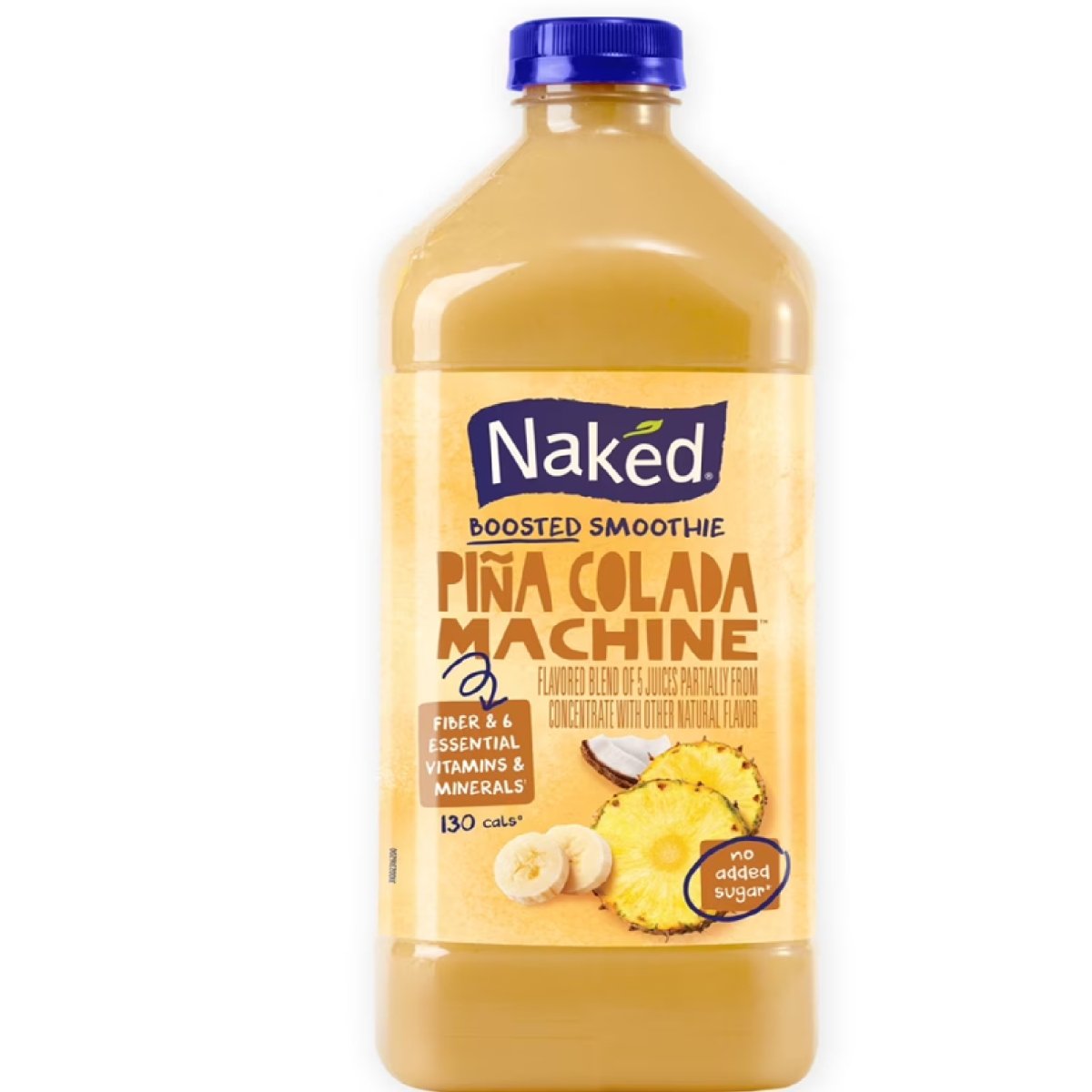 Naked No Added Sugar, Non-GMO Piña Colada Fruit Juice, 64 Fl Oz Bottle