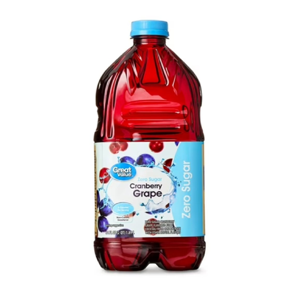 Great Value Unsweetened Grape and Cranberry Juice 64 fl oz