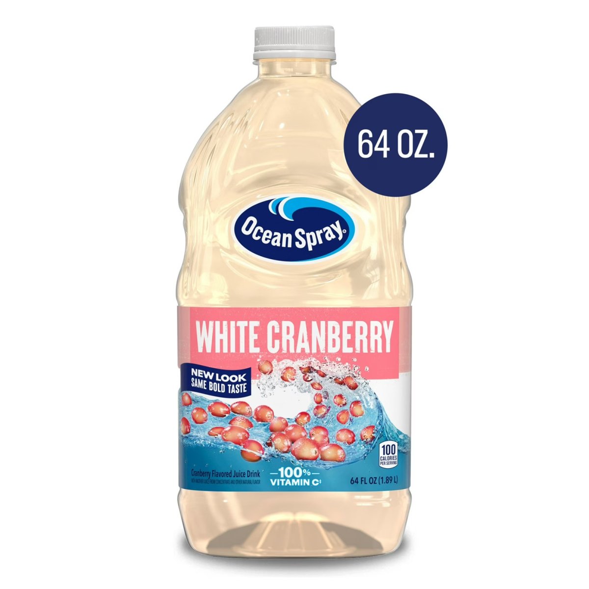 Ocean Spray White Cranberry Juice Drink 64 fl oz Bottle