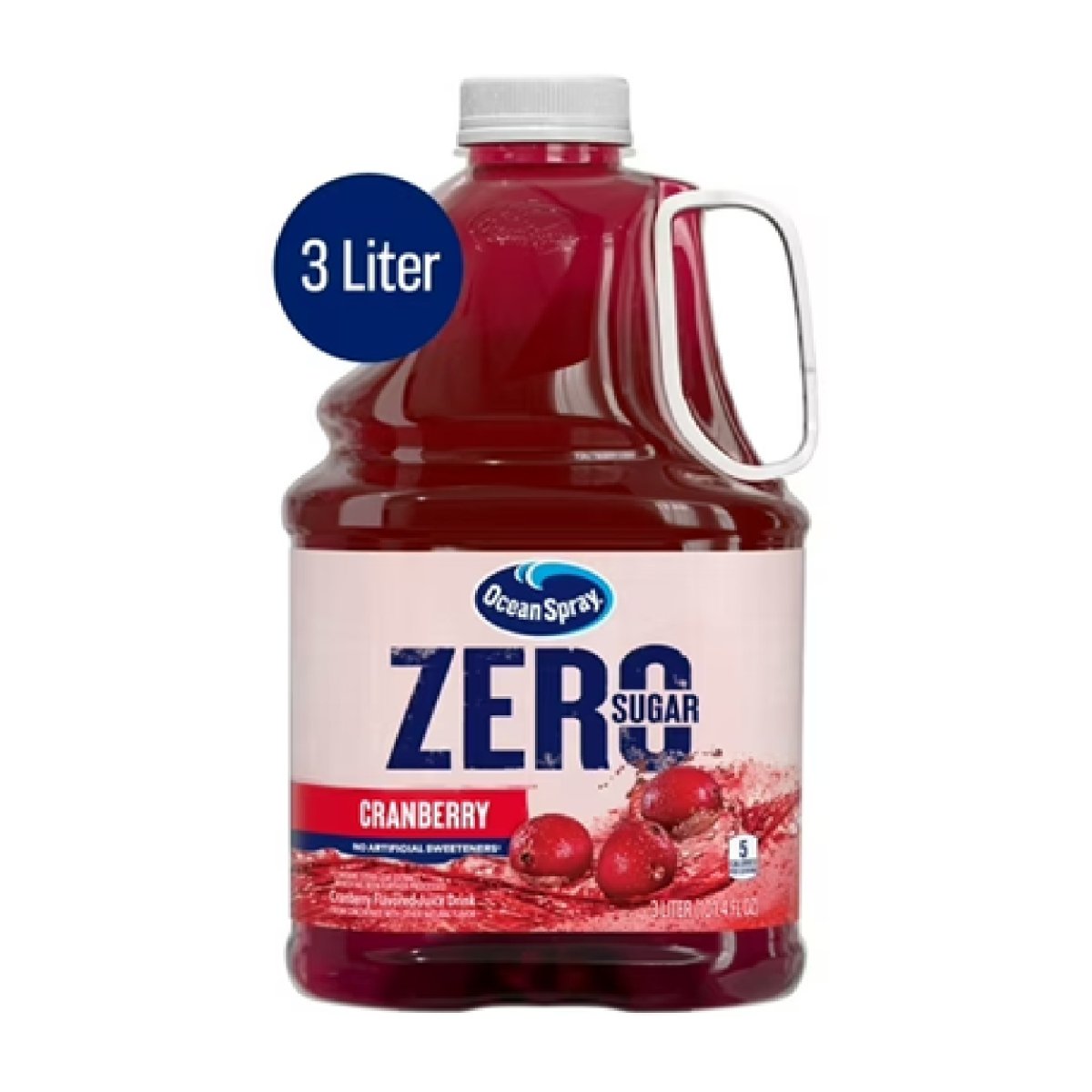 Ocean Spray® ZERO Sugar Cranberry Juice Drink 3 Liter Bottle