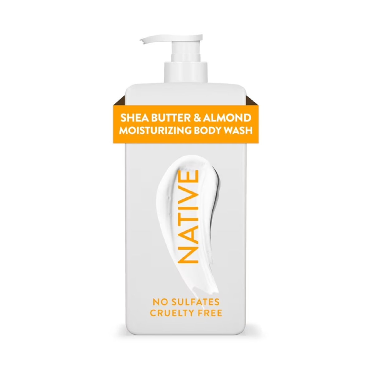 Native Moisturizing Body Wash with Shea Butter and Almonds 18 fl oz