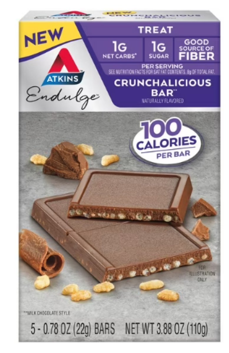 Atkins Endulge Treat, Crunchy Bar, Keto Friendly, 5 Units 4.7 stars from 899 reviews