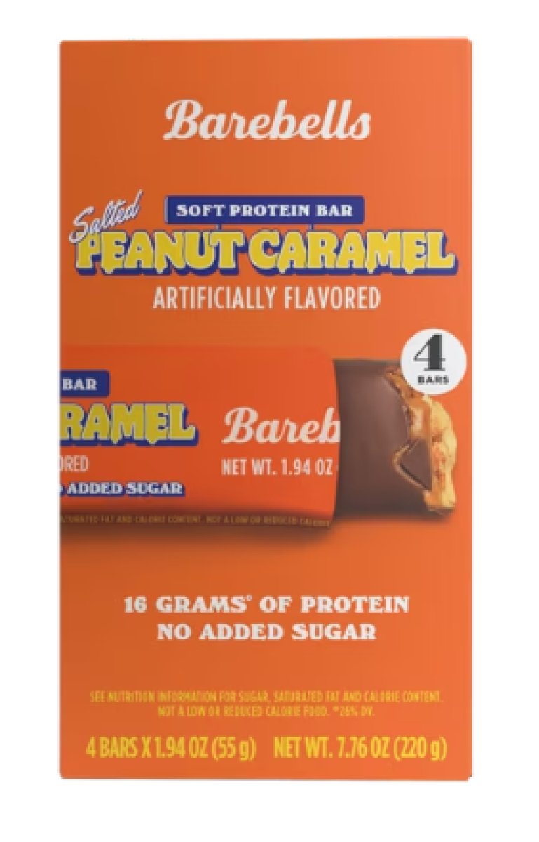 Barebells Salted Peanut Caramel Protein Bar 55g 4pcs
