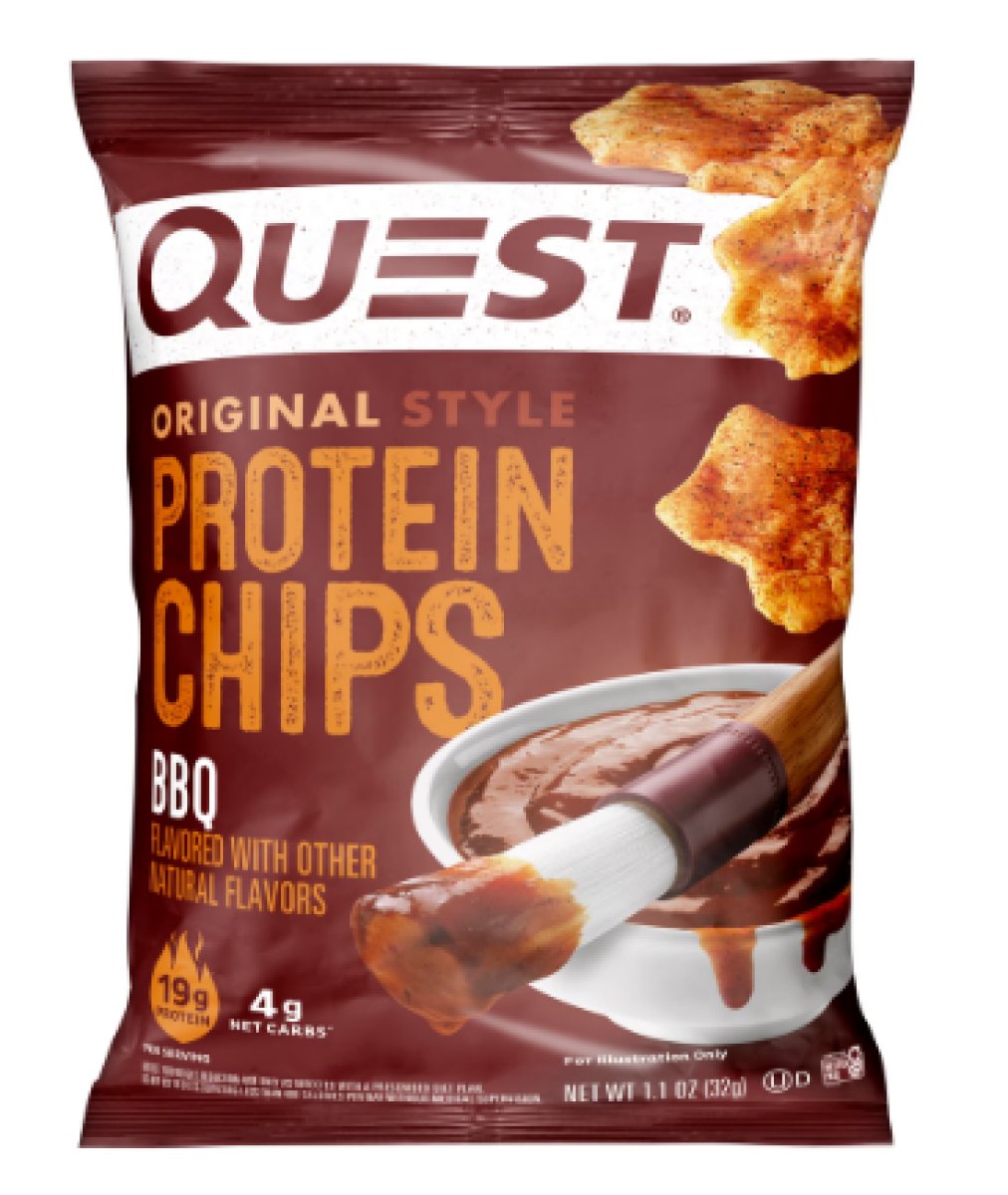 Quest Protein Chips, BBQ, 21g of Protein, 1.1 oz, Single