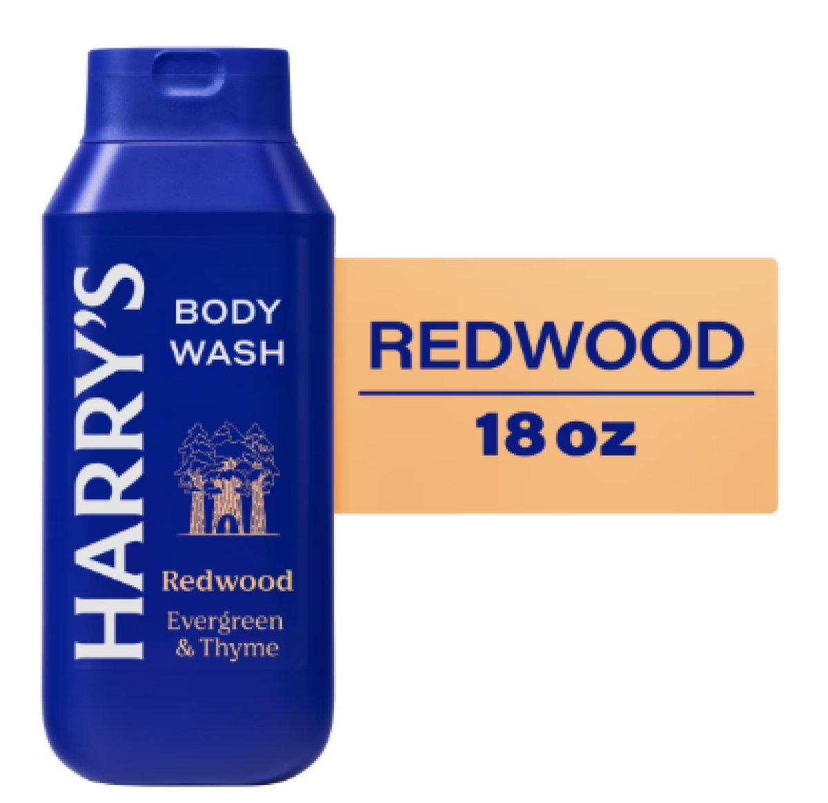 Harry's Secoya Men's Cleansing Body Wash, 18 fl oz
