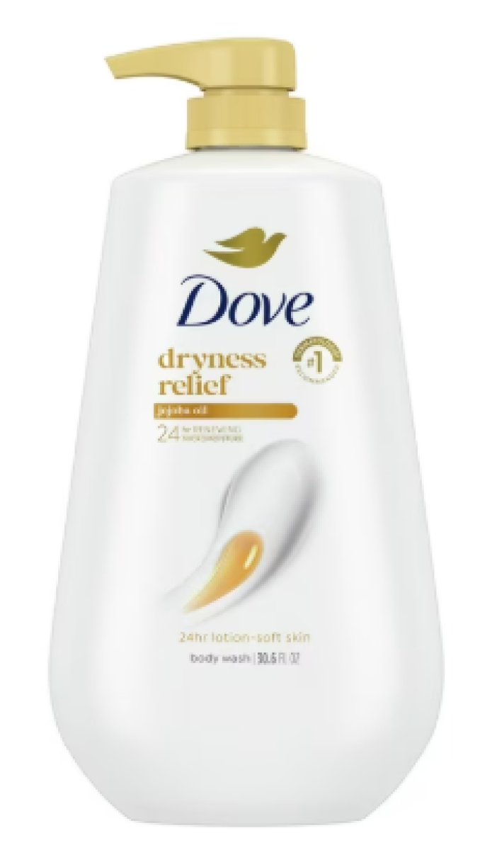 Dove Serythlief Gentle and Long-Lasting Body Wash for Women, Jojoba Oil for All Skin Types, 30.6 fl oz