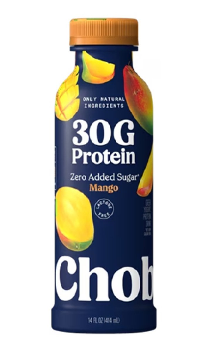 Chobani 30G Low Fat Greek Yogurt Protein Drink Mango 14 fl oz Bottle