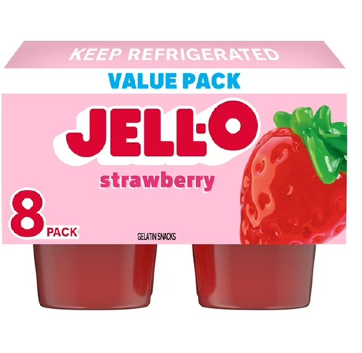 Jell-O Value Pack of Original Gelatin Snack Cups