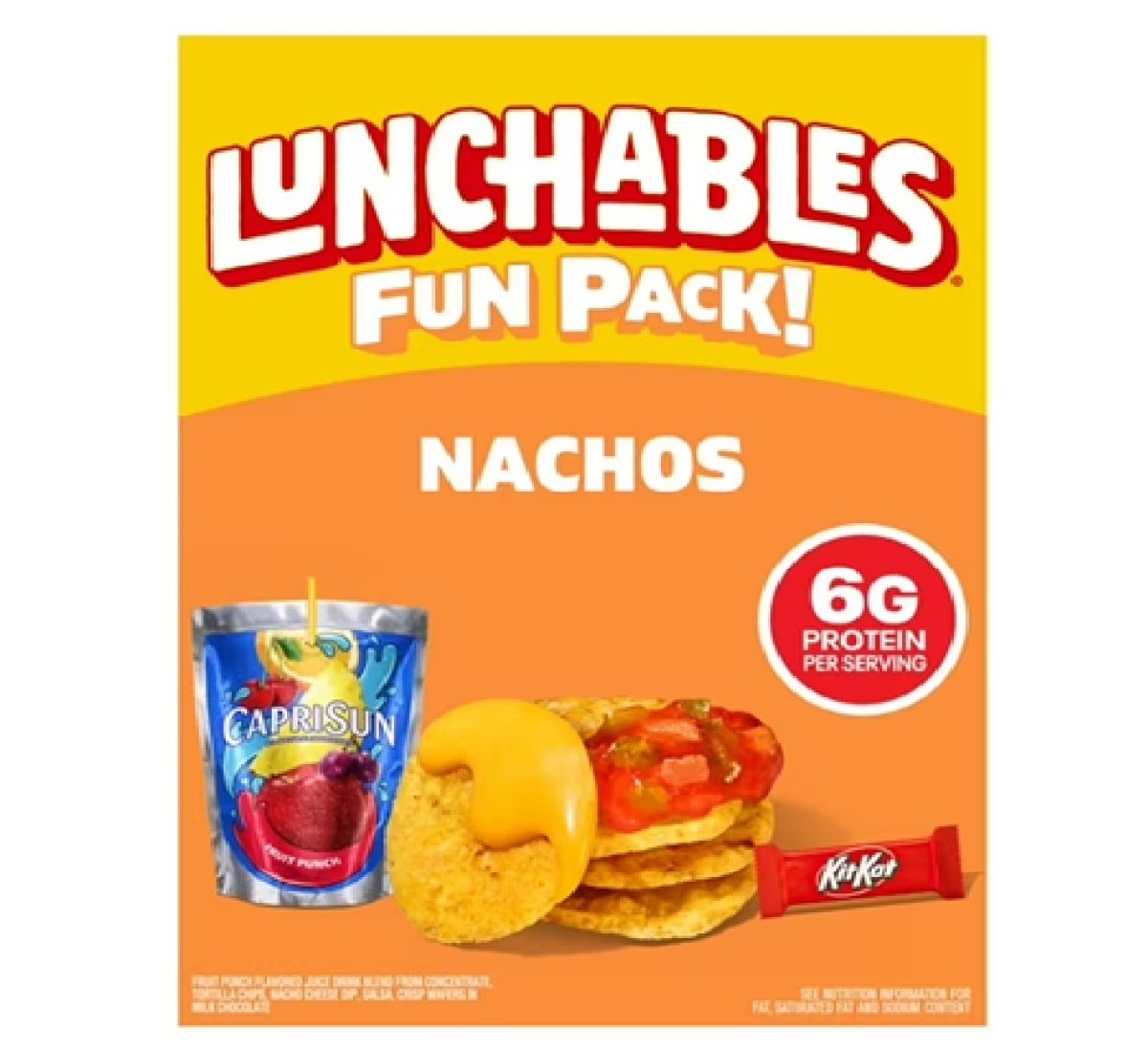 Lunchables Kids Lunch Kit with Nachos, Salsa, and Cheese Sauce, 10.7 oz Box, Refrigerated, Pieces