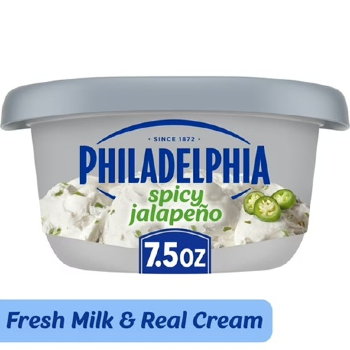 Philadelphia Spicy Jalapeño Cream Cheese Spread, 7.5 oz Tub