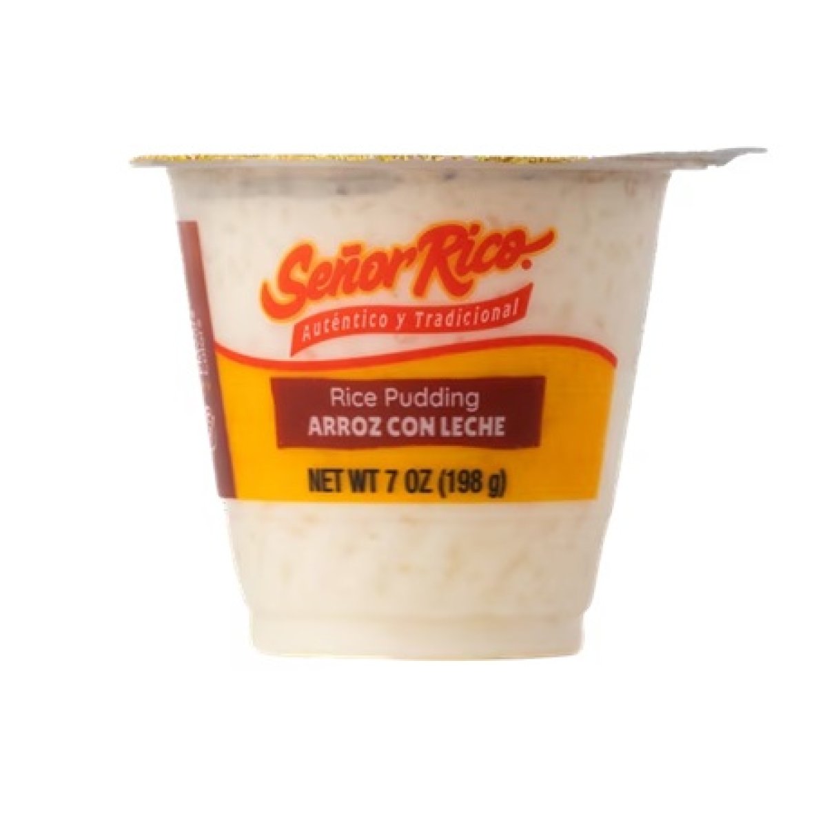 Senor Rico Rice Pudding, 1 - 7 oz Serving Size Plastic Cup, Refrigerated, Gluten-Free